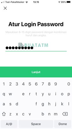 9 Buat Password Login