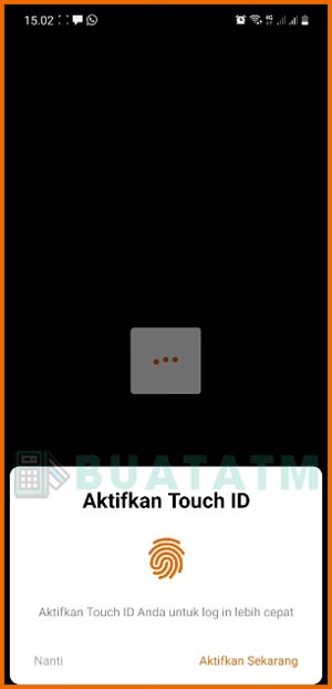 Aktifkan Touch ID