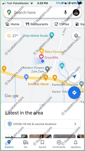 1 Buka Aplikasi Google Maps