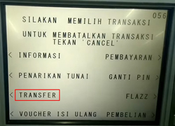 Pilih Transfer