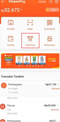 cara transfer e-money ke rekening bca