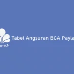 Tabel Angsuran BCA Paylater