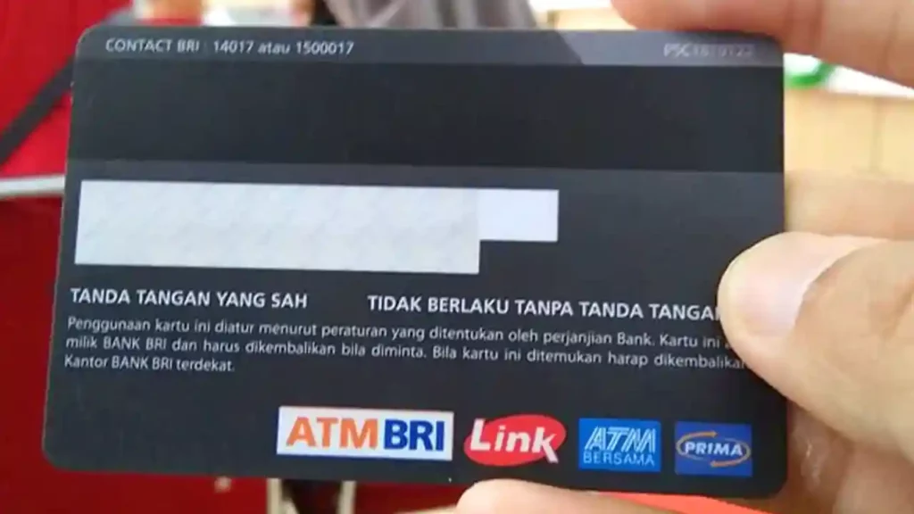 Kartu ATM BRI Tidak Punya Kode CVV